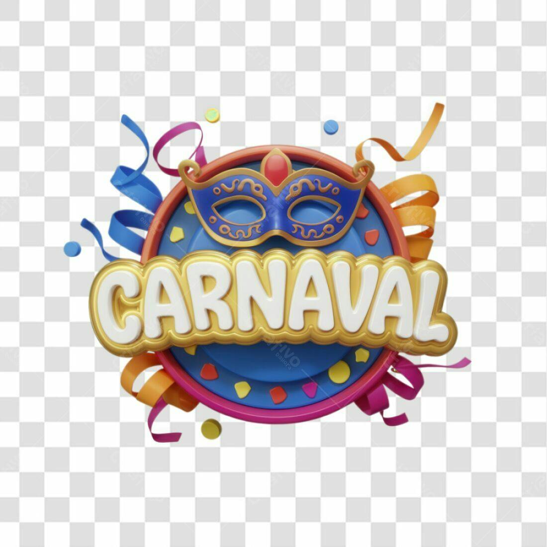 Icone Carnaval PNG com fundo transparente