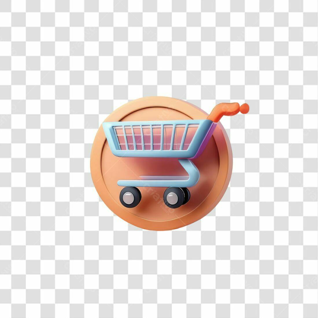 Ícone Carrinho de Compras PNG com fundo transparente