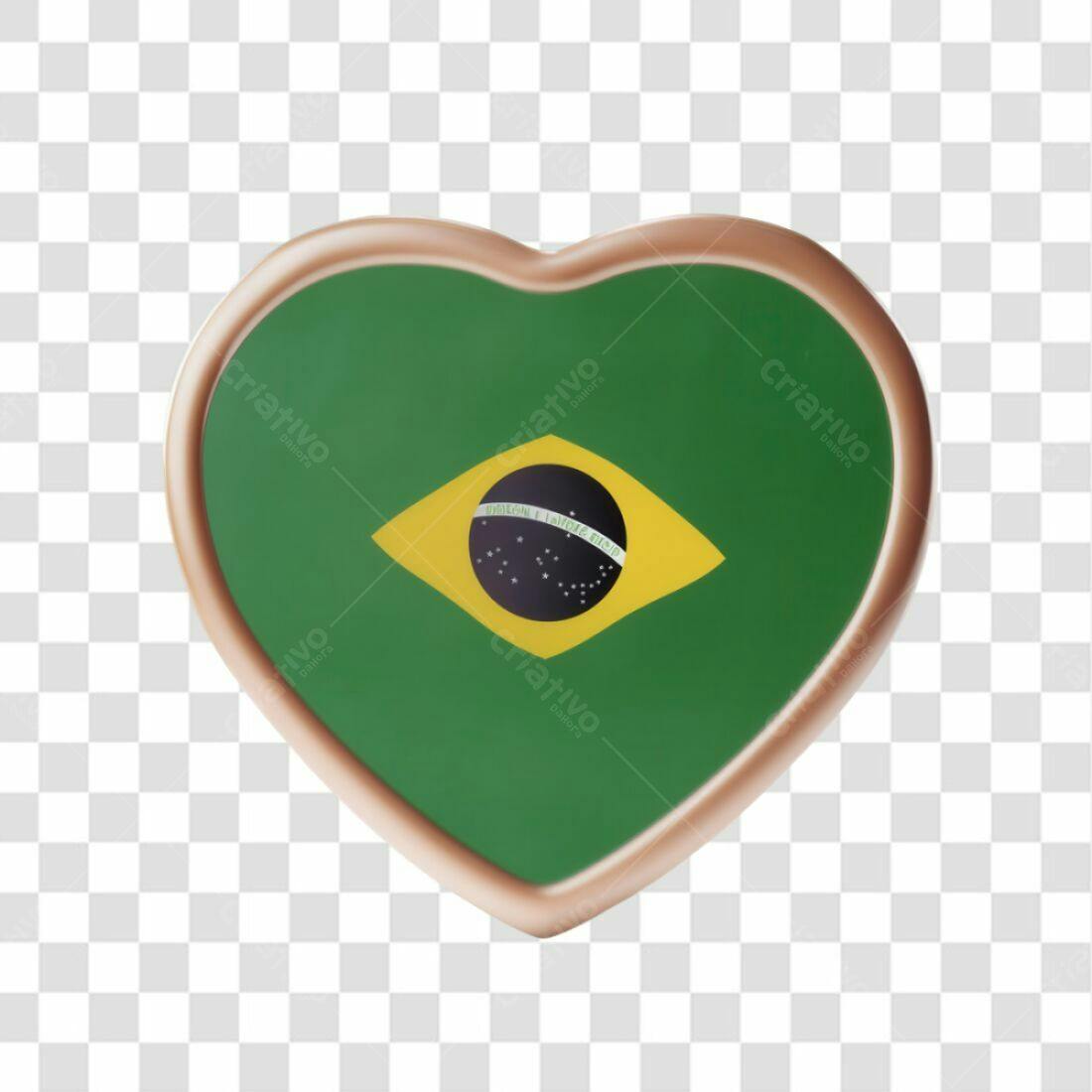 Icone Brasil Dia da Independência PNG com fundo transparente
