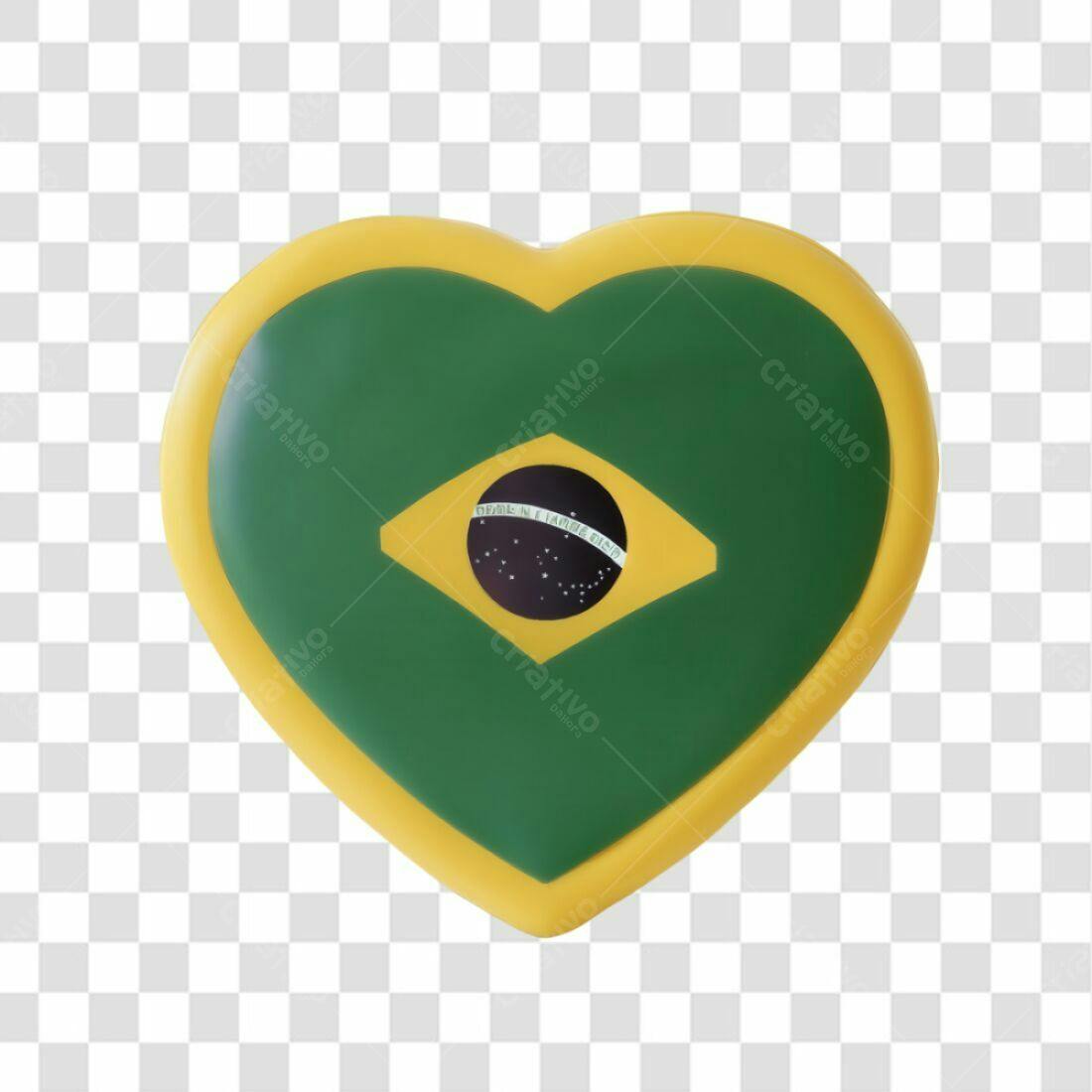 Icone Brasil Dia da Independência PNG com fundo transparente