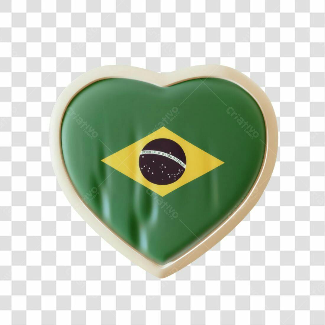 Icone Brasil Dia da Independência PNG com fundo transparente