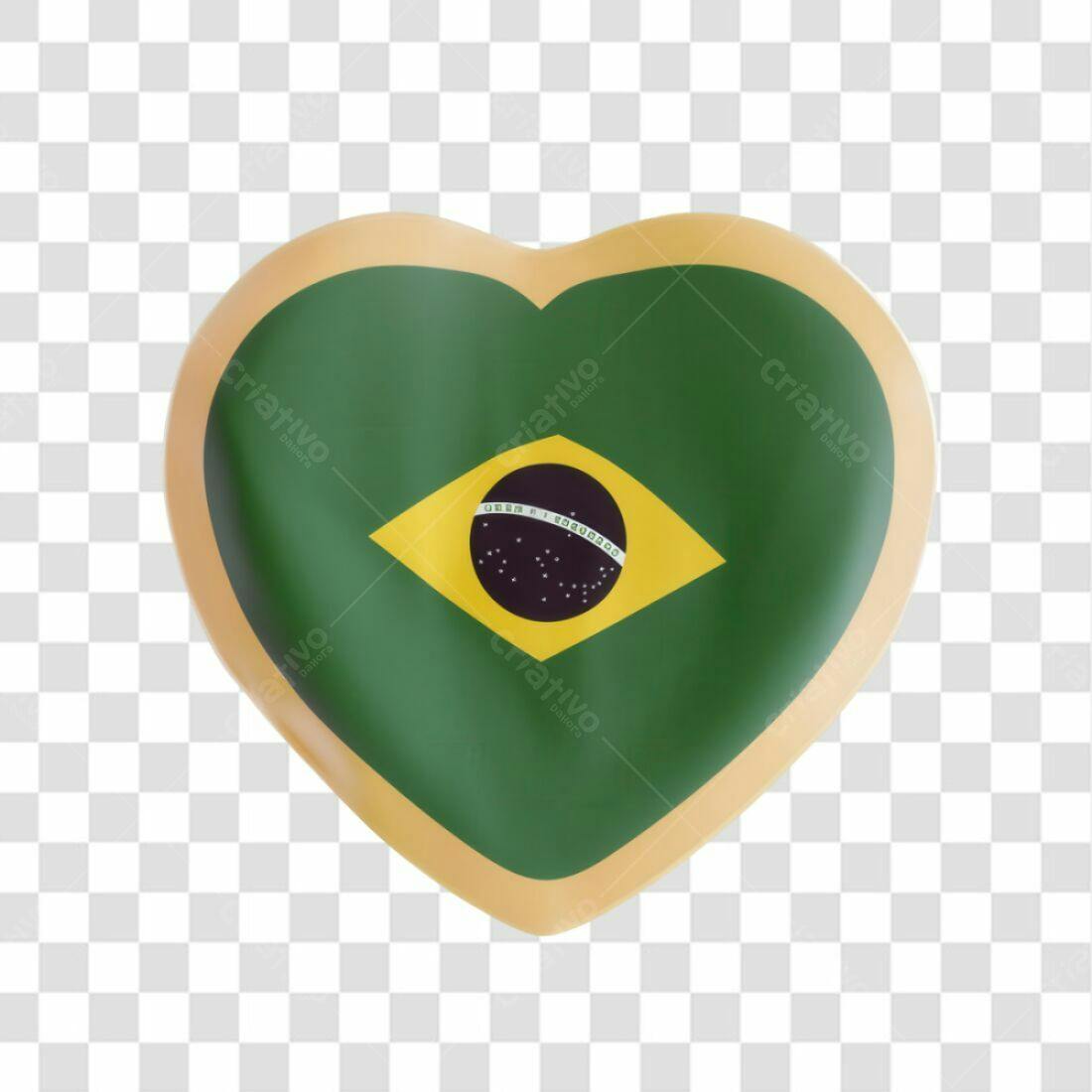 Icone Brasil 7 de Setembro PNG com fundo transparente