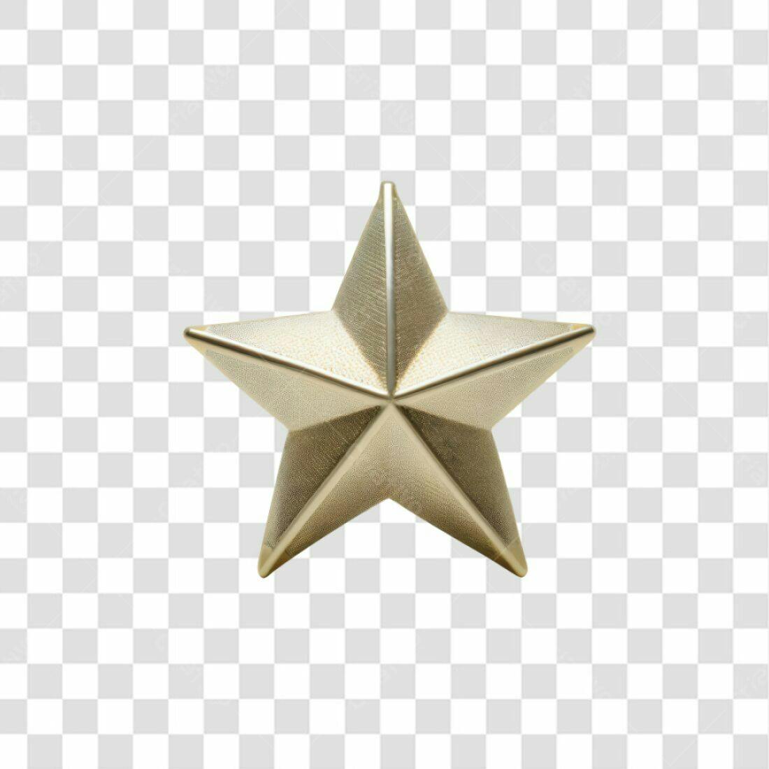 Icone Estrela Natalina PNG com fundo transparente