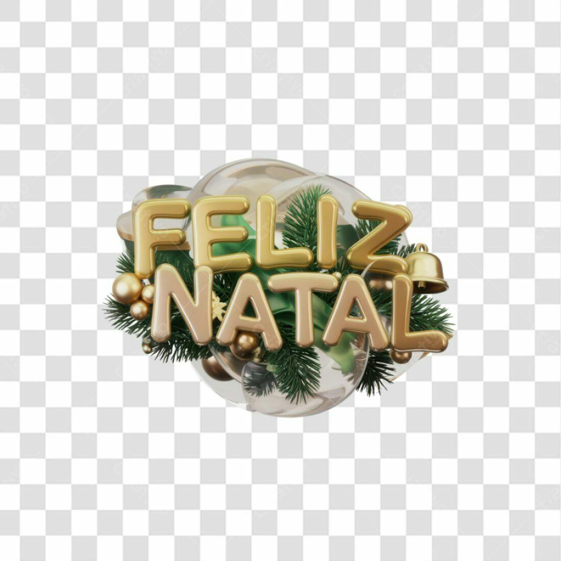 Icone Feliz Natal PNG com fundo transparente