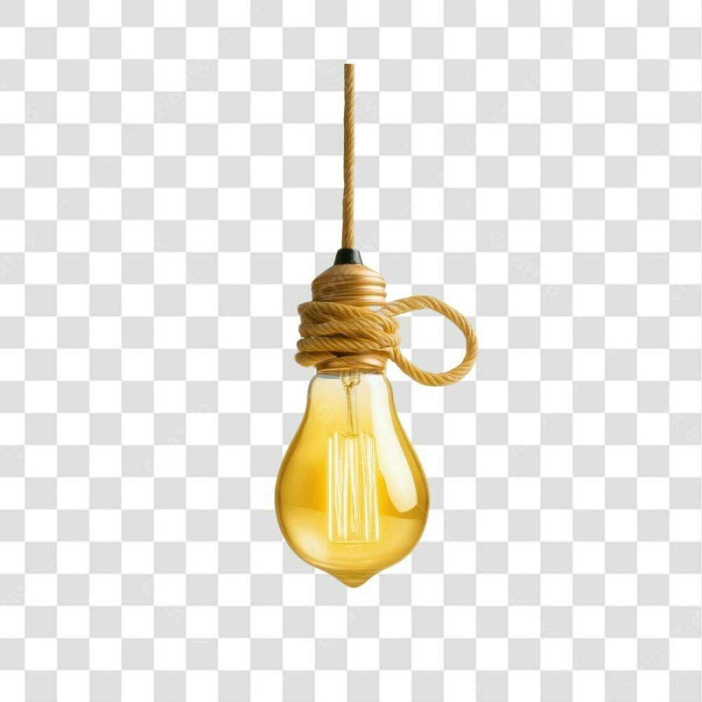 Selo 3D Render Lâmpada Luz Elemento Ícone Psd Png