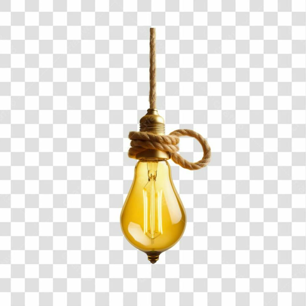 Selo 3D Render Lâmpada Luz Elemento Ícone Psd Png