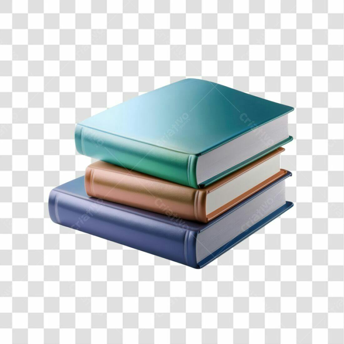 Icone Pilha de Livros PNG com fundo transparente