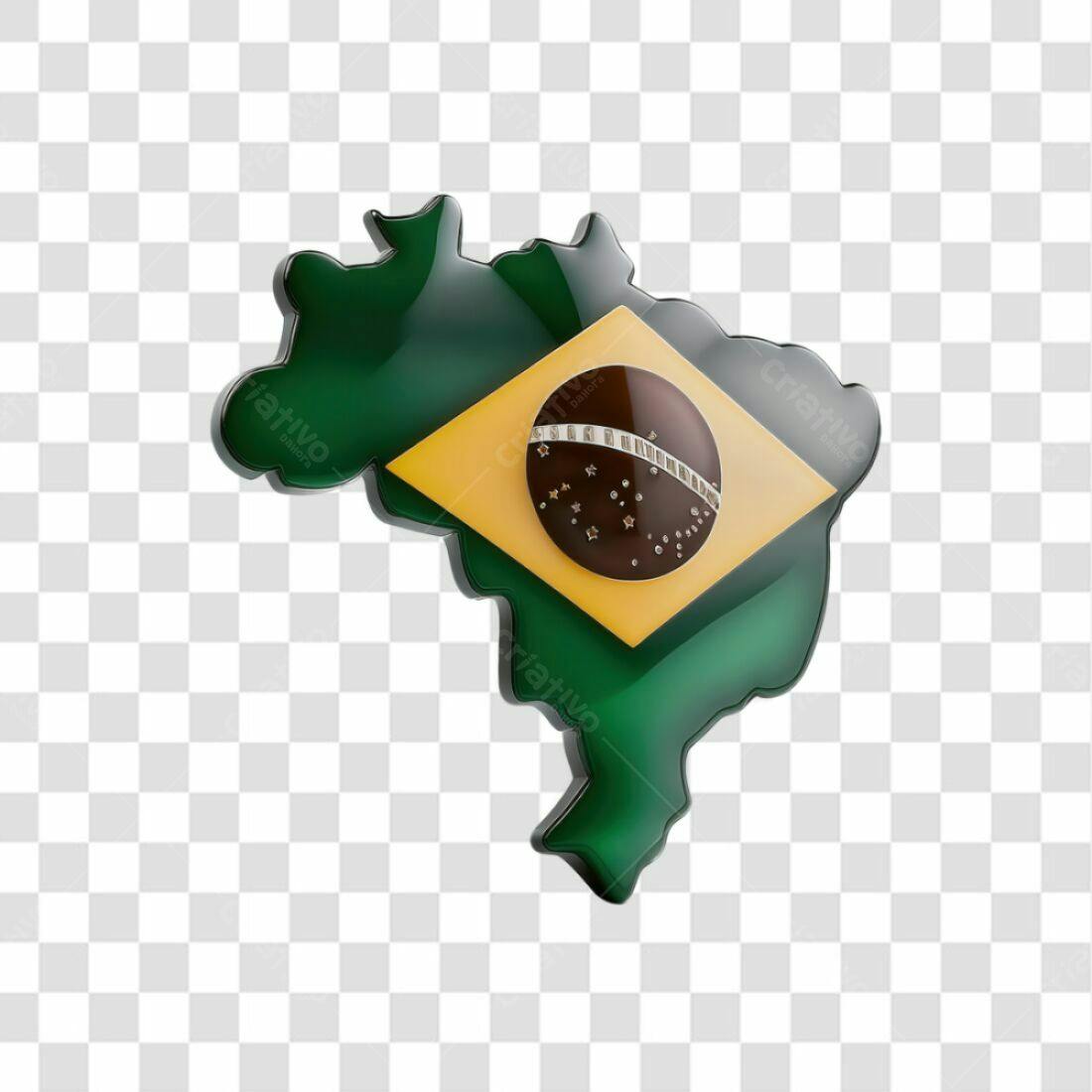 Bandeira Brasil PNG com fundo transparente