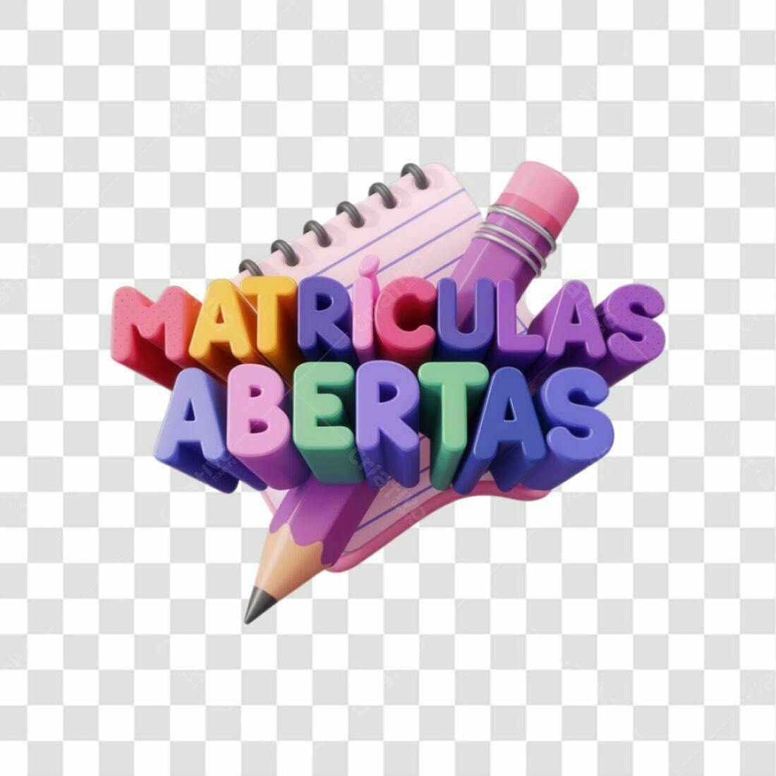 Icone Matrículas Abertas PNG com fundo transparente