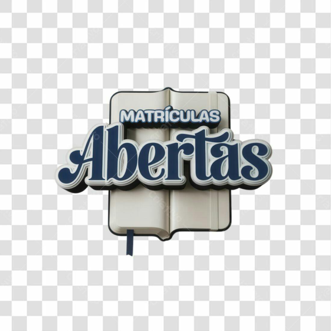 Icone Matrículas Abertas PNG com fundo transparente