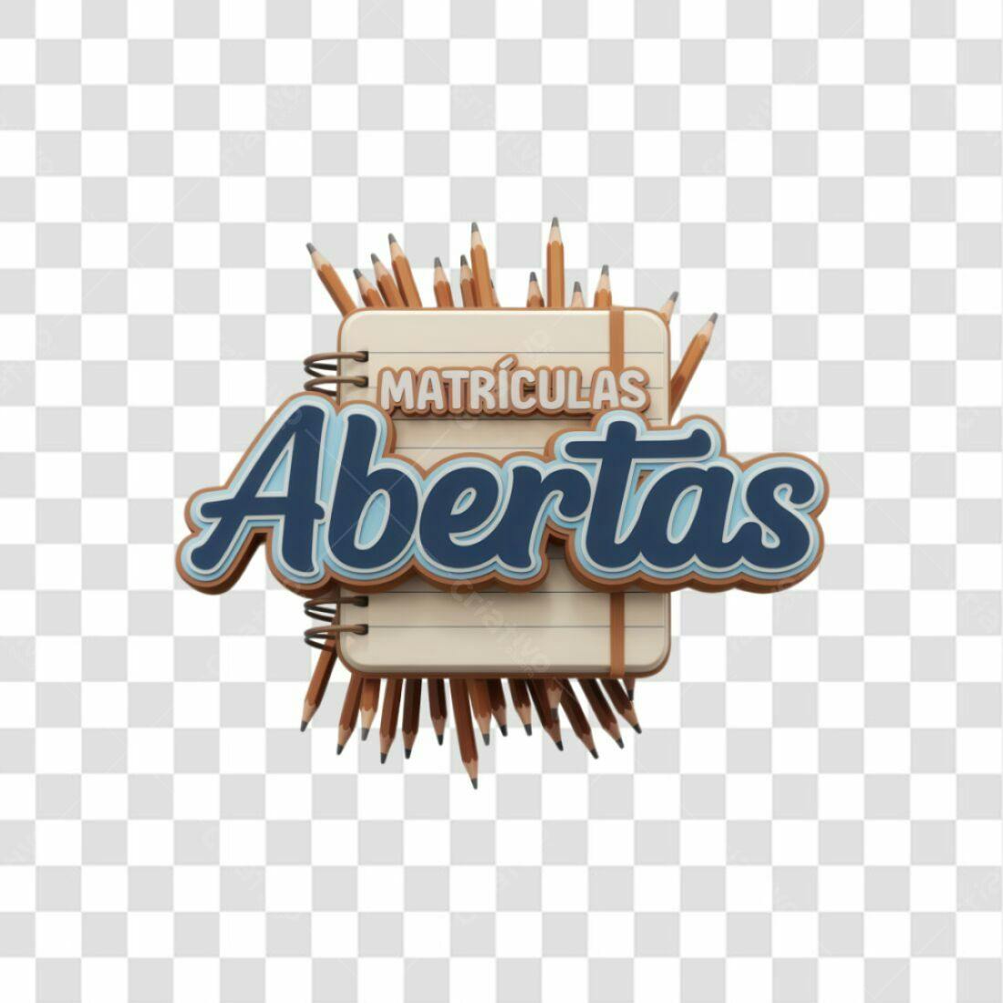 Icone Matrículas Abertas PNG com fundo transparente