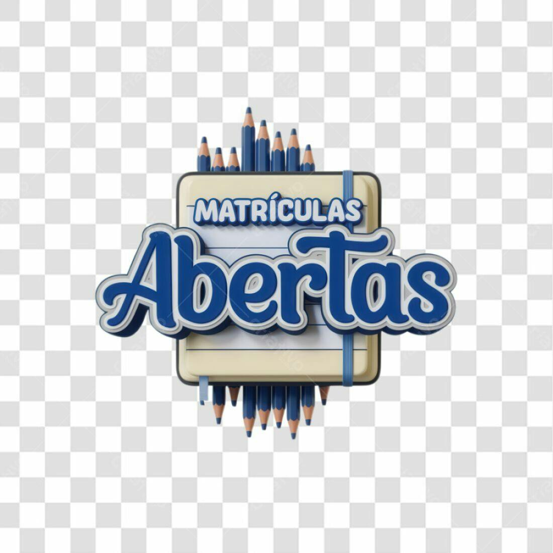 Icone Matrículas Abertas PNG com fundo transparente