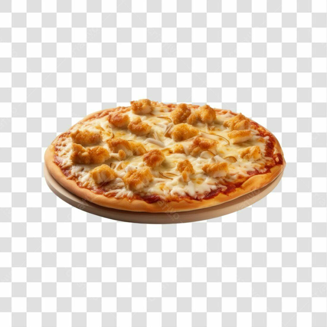 Imagem Pizza Frango PNG com fundo transparente