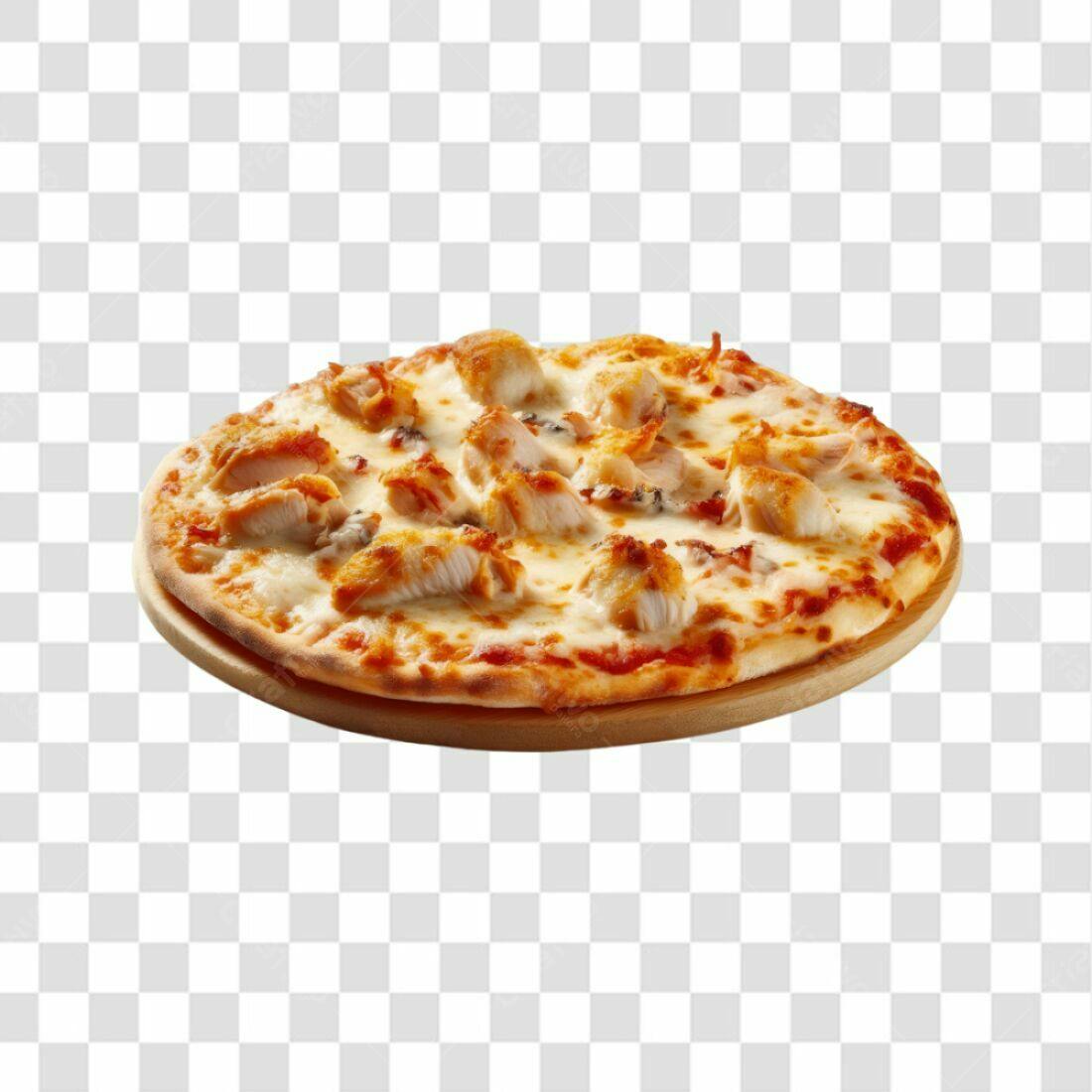 Imagem Pizza Frango PNG com fundo transparente