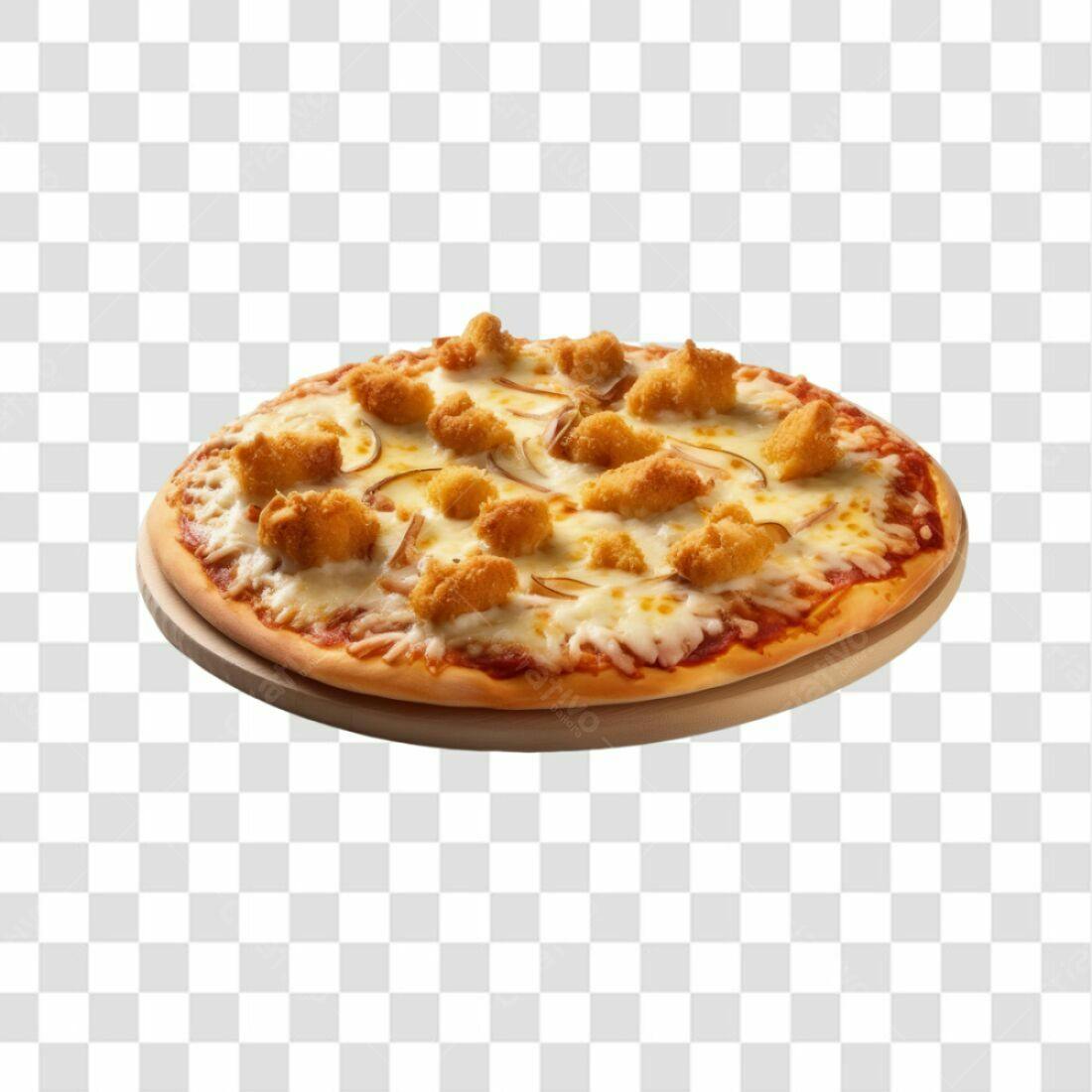 Imagem Pizza Frango PNG com fundo transparente
