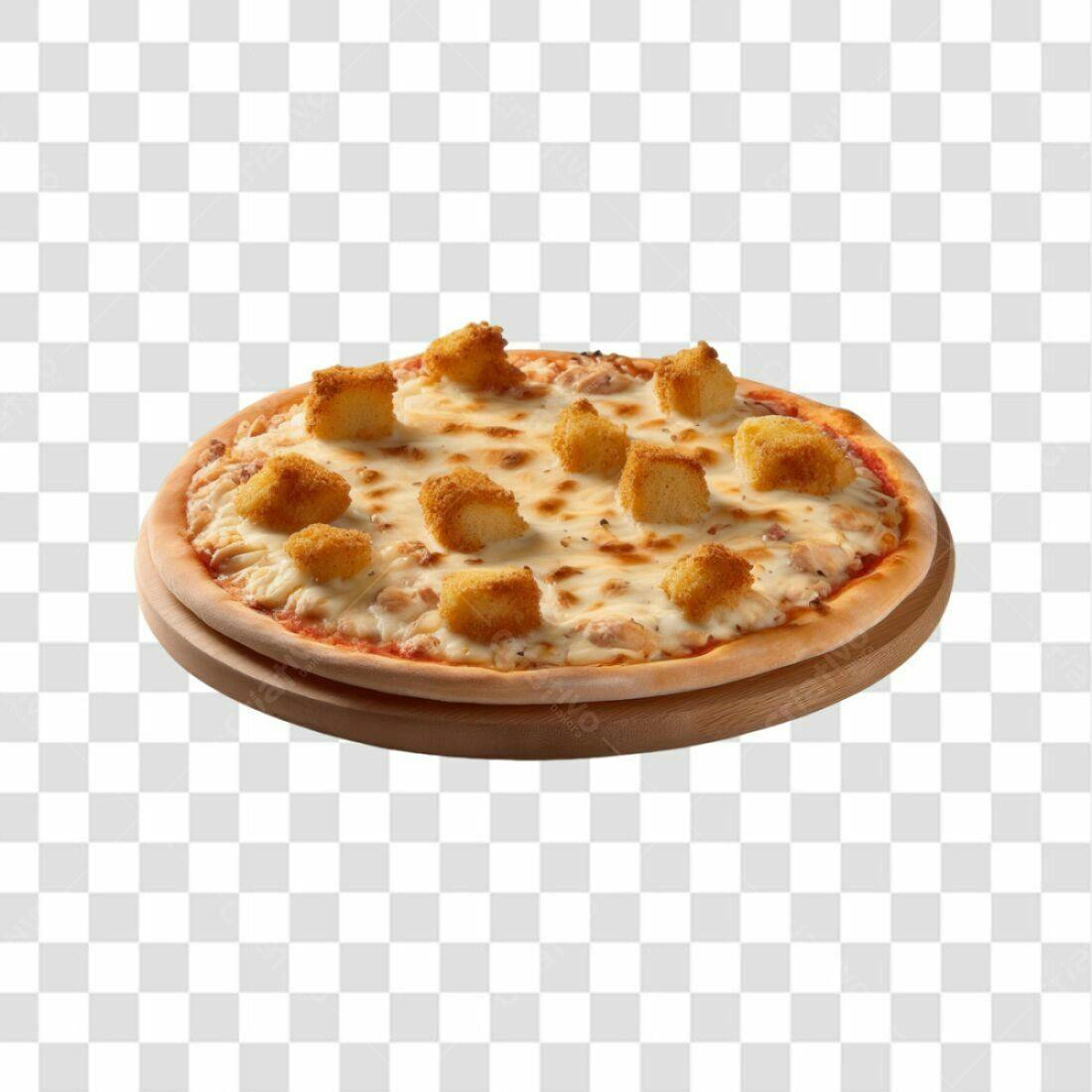 Imagem Pizza com Croutons PNG com fundo transparente