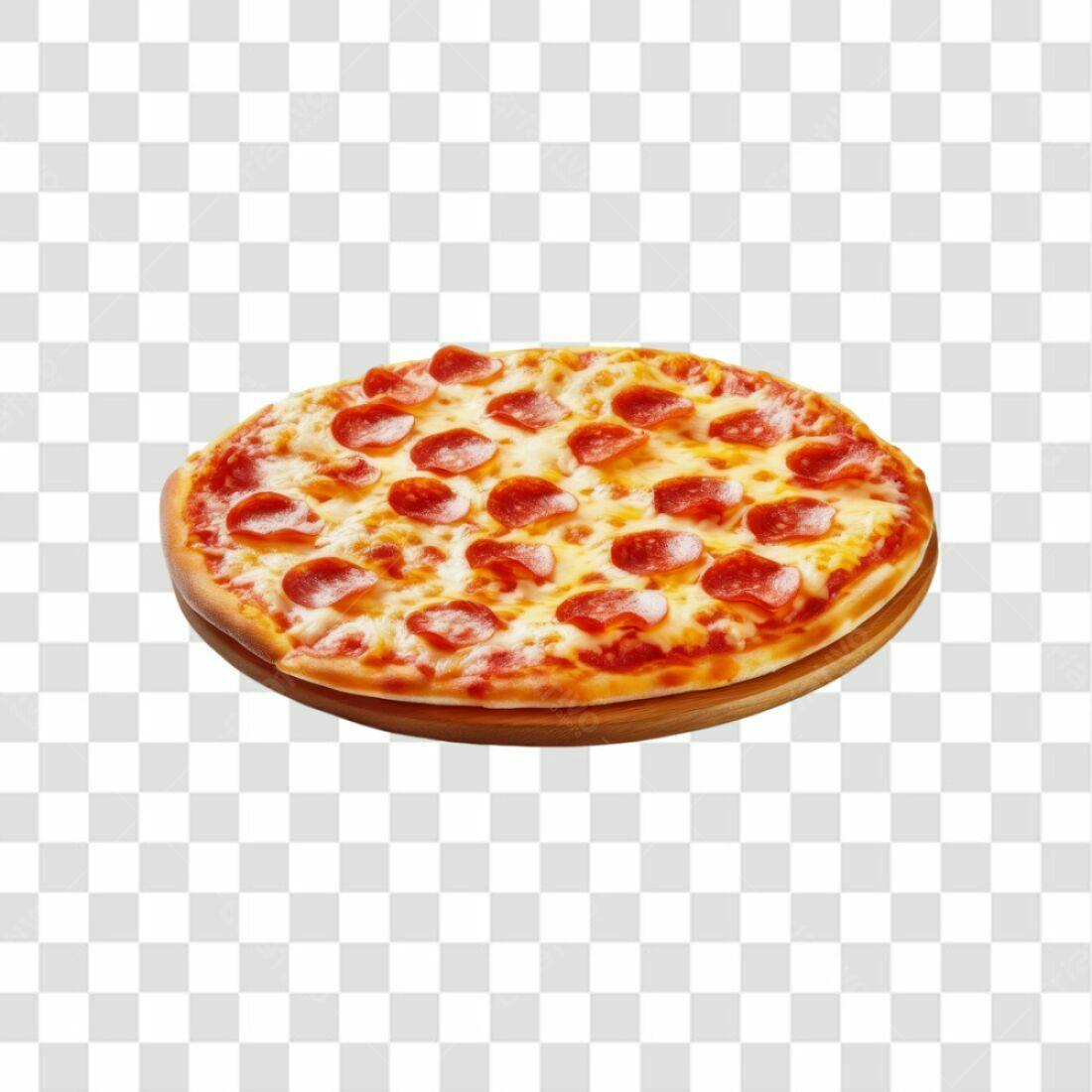 Imagem Pizza Pepperoni PNG com fundo transparente