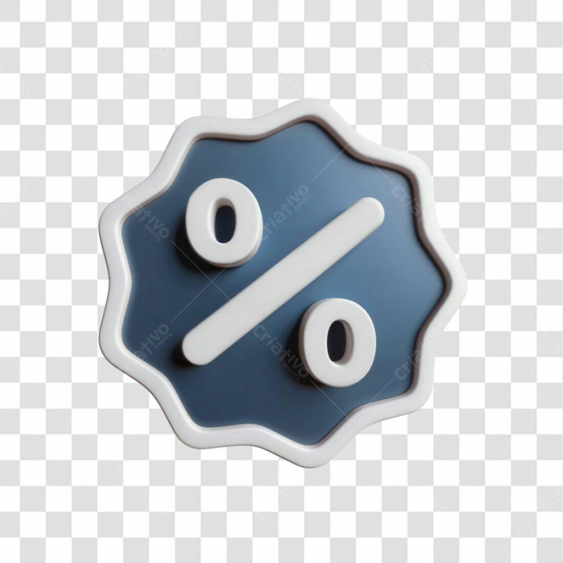 Icone Desconto em PNG com fundo transparente