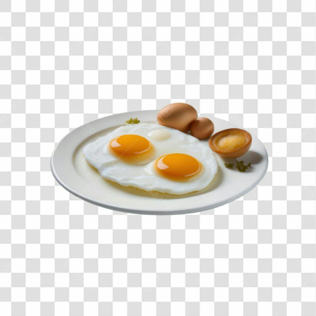 Imagem PNG Ovos Fritos com fundo transparente