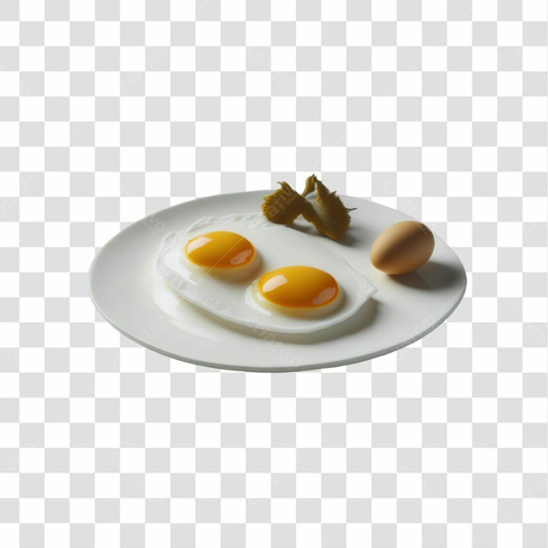 Icone Café da Manhã Ovos Fritos PNG com fundo transparente