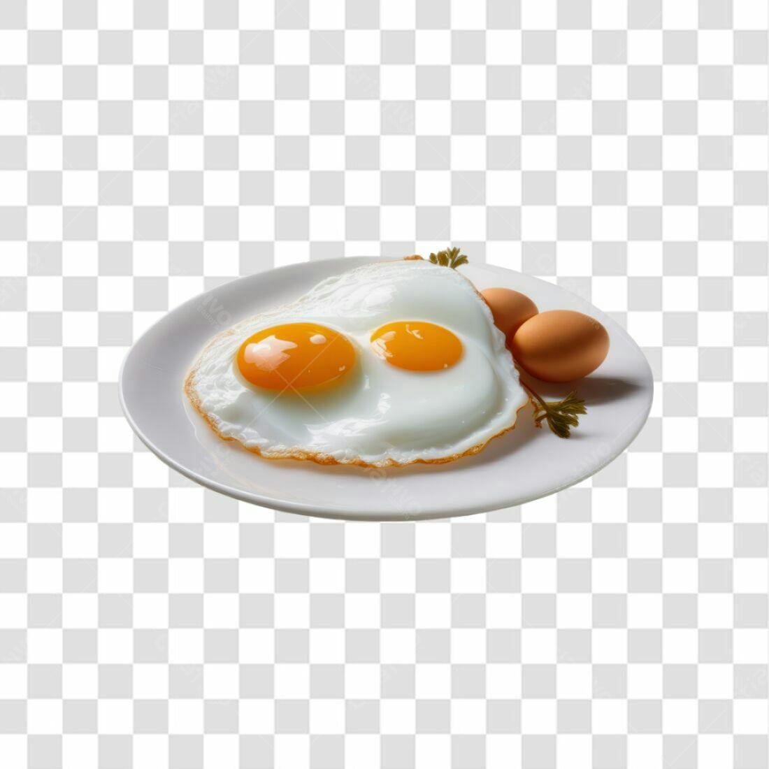 Icone de café da manhã Ovos Fritos PNG com fundo transparente