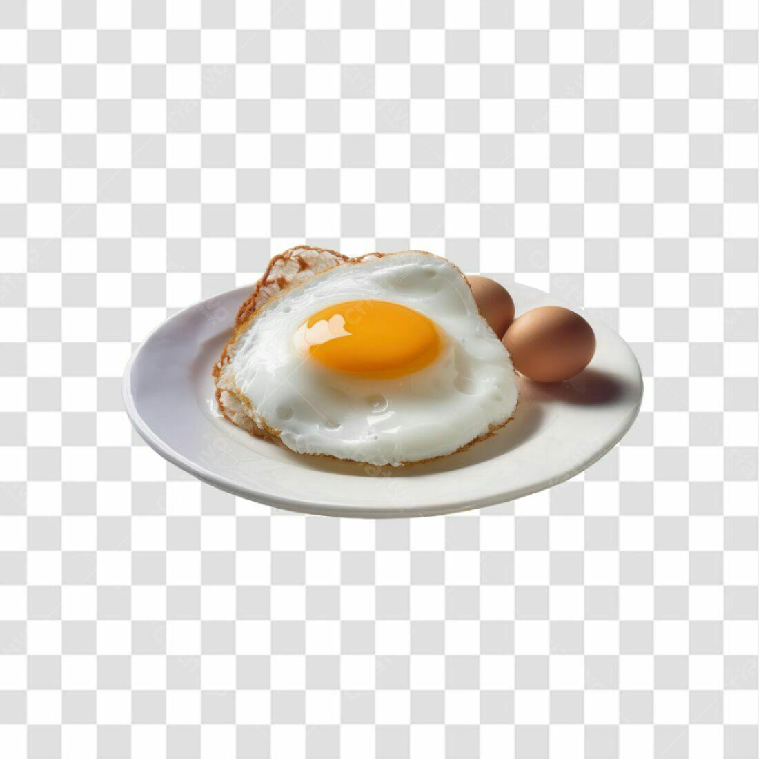 Icone Ovo Frito PNG com fundo transparente