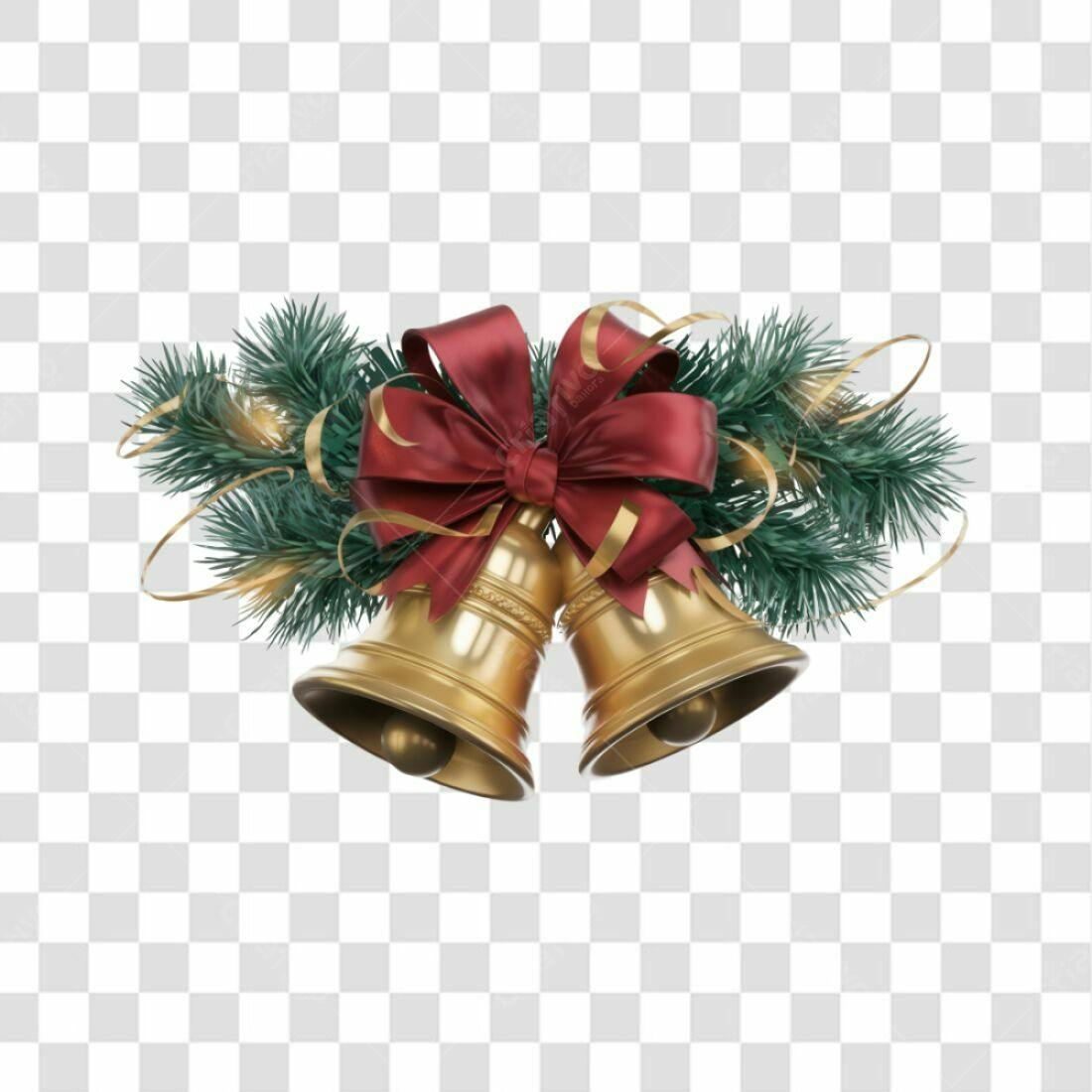 Icone Natal Sino Dourado PNG com fundo transparente
