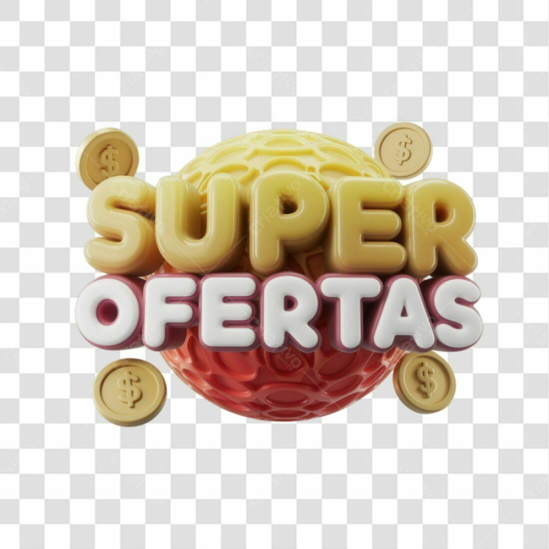 Icone Super Ofertas PNG com fundo transparente