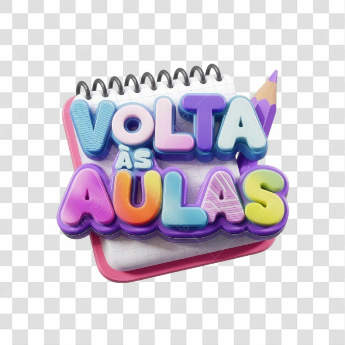Icone Volta às Aulas PNG com fundo transparente