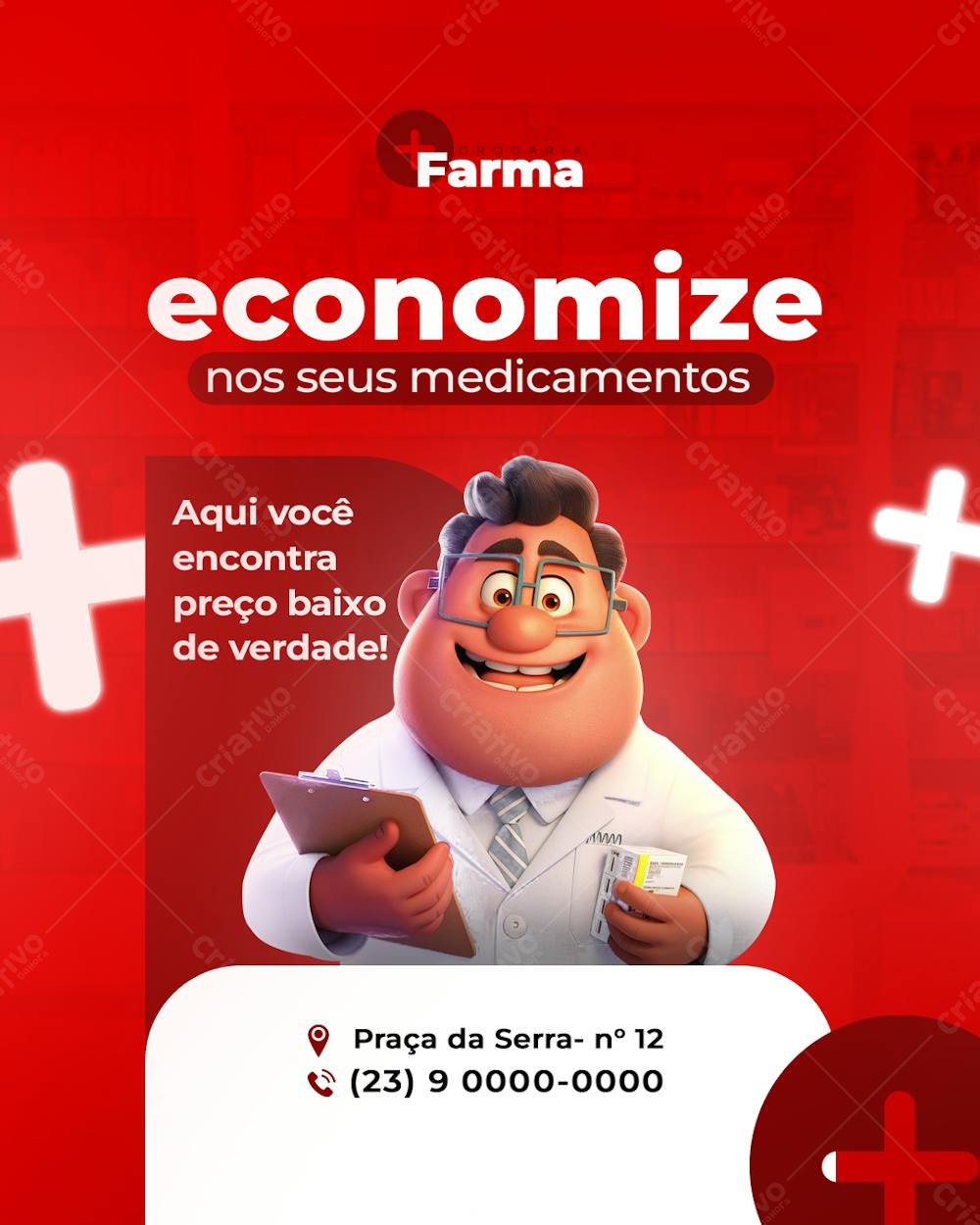 Flyer psd Farmácia 