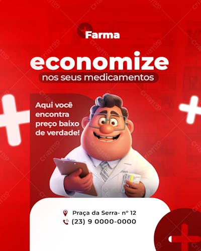 Flyer psd Farmácia 