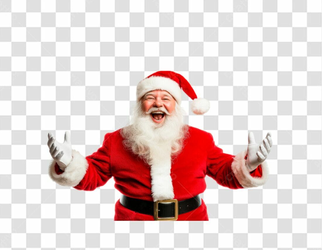 Imagem PNG Papai Noel Natal com fundo transparente