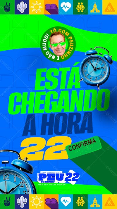 Flyer Politico Frases Prefeito Vereador Deputado Stories Psd Editável 04