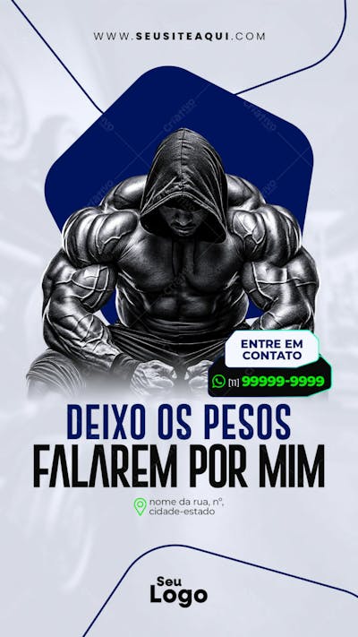 Story Academia Cross Fit Social Media