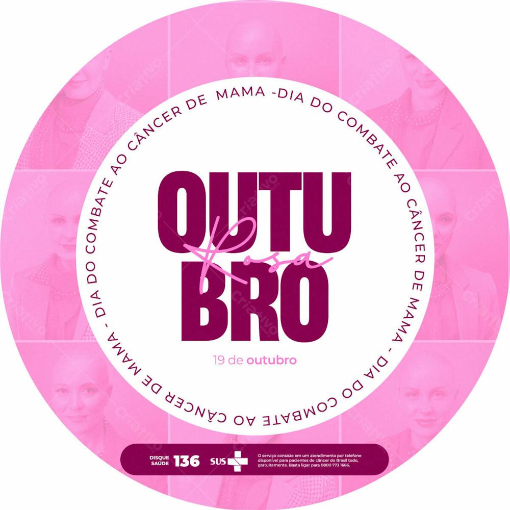 04 Social Media Outubro Rosa Psd Editavel