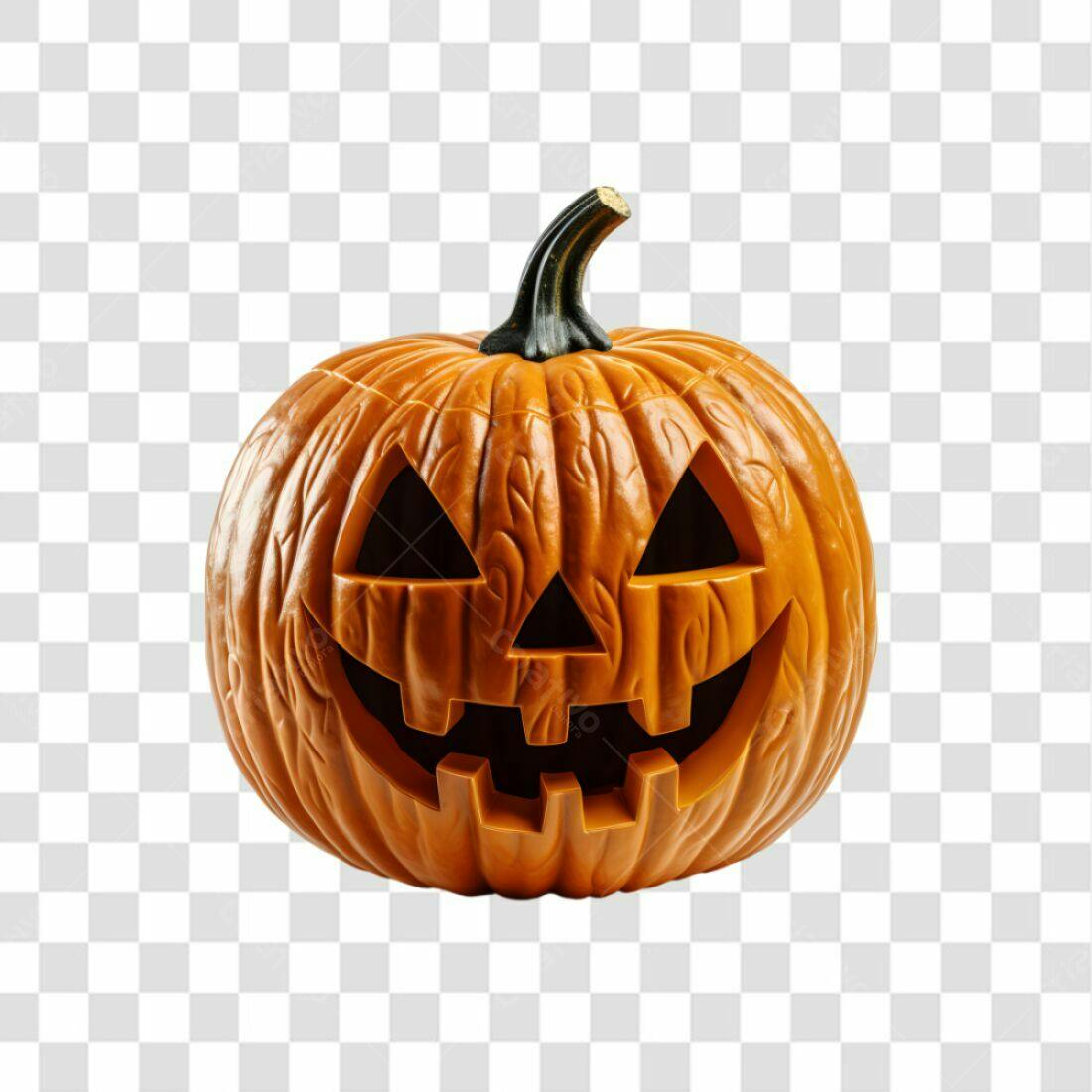 Icone Abóbora Halloween PNG com fundo transparente