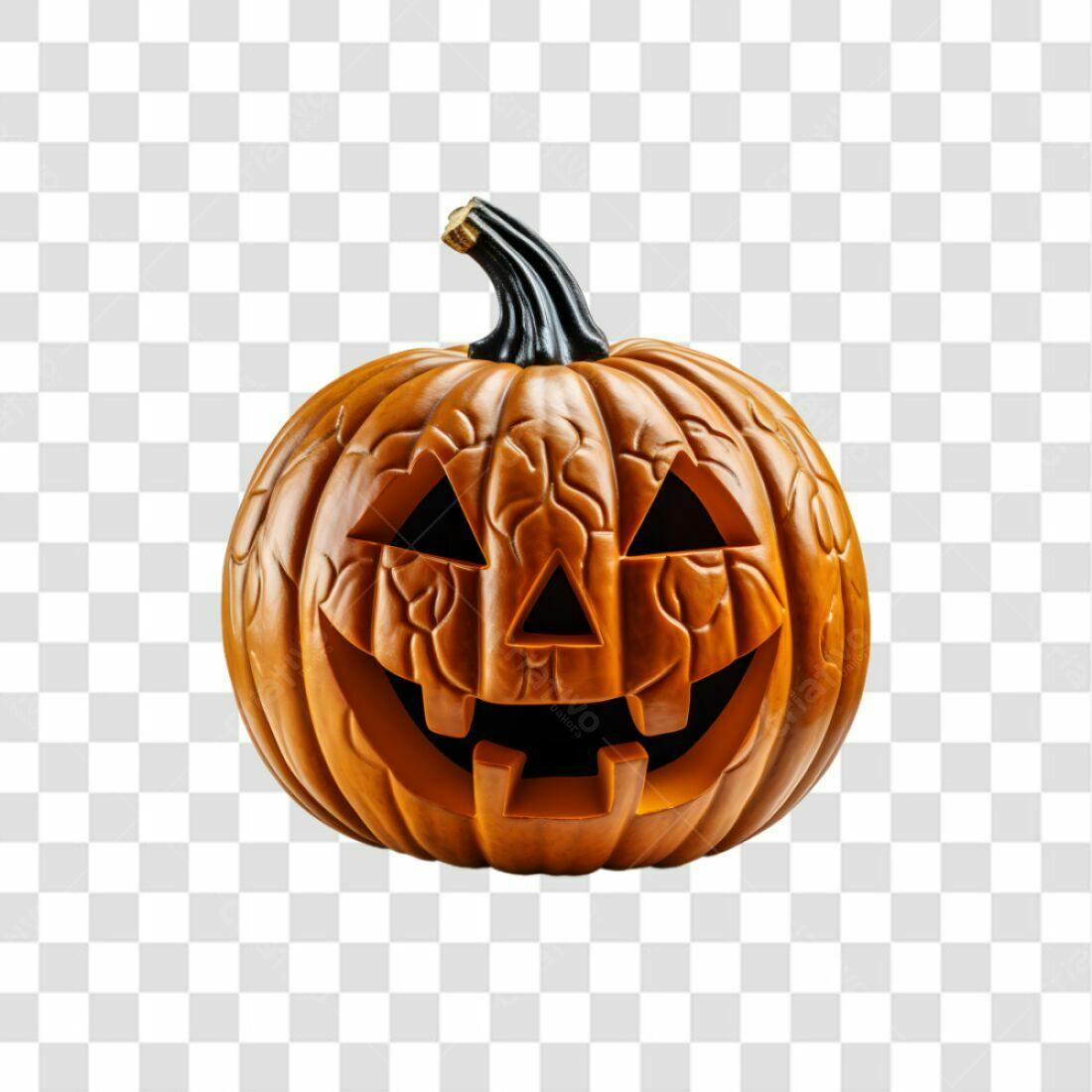 Icone Abóbora Halloween PNG com fundo transparente