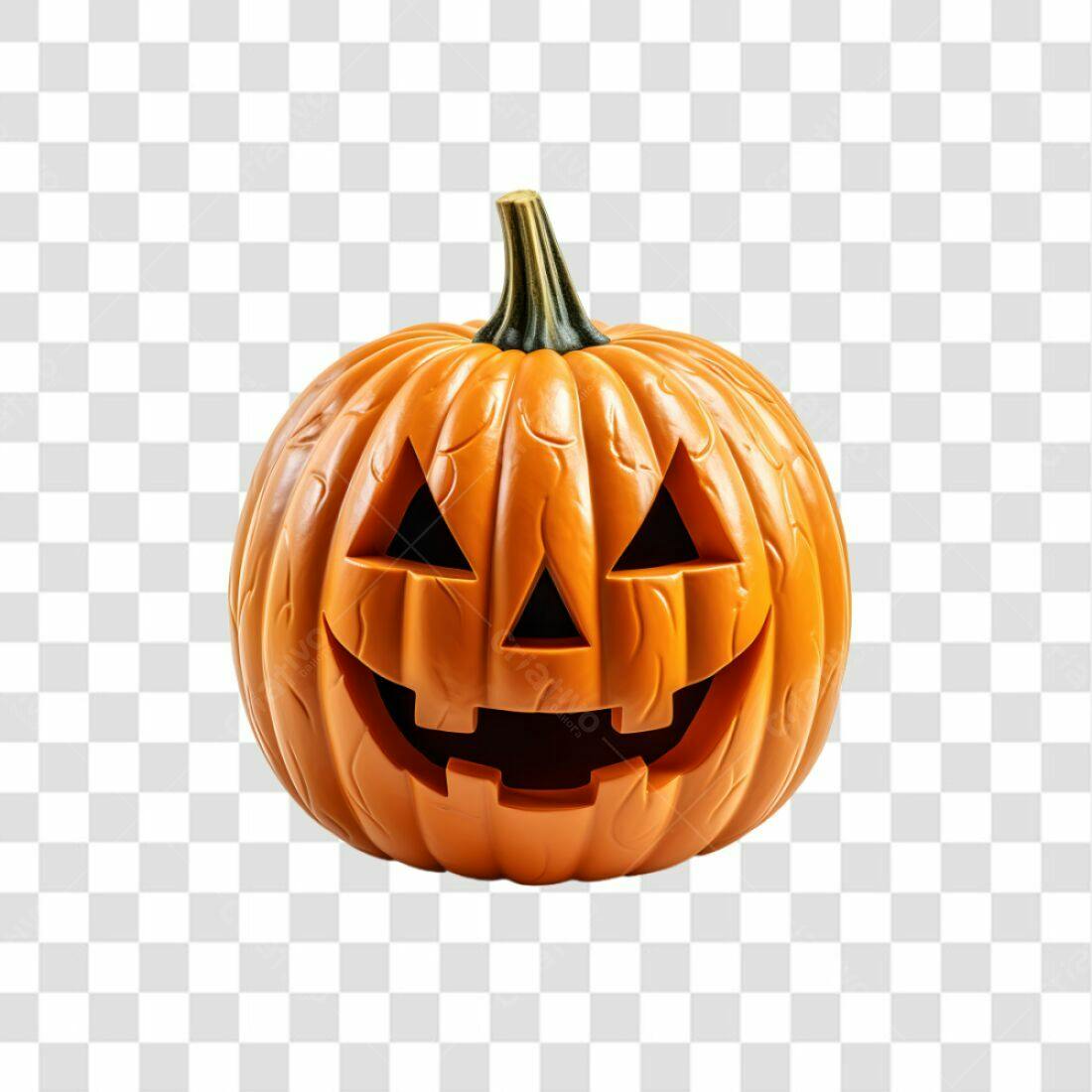 Icone Abóbora Halloween PNG com fundo transparente