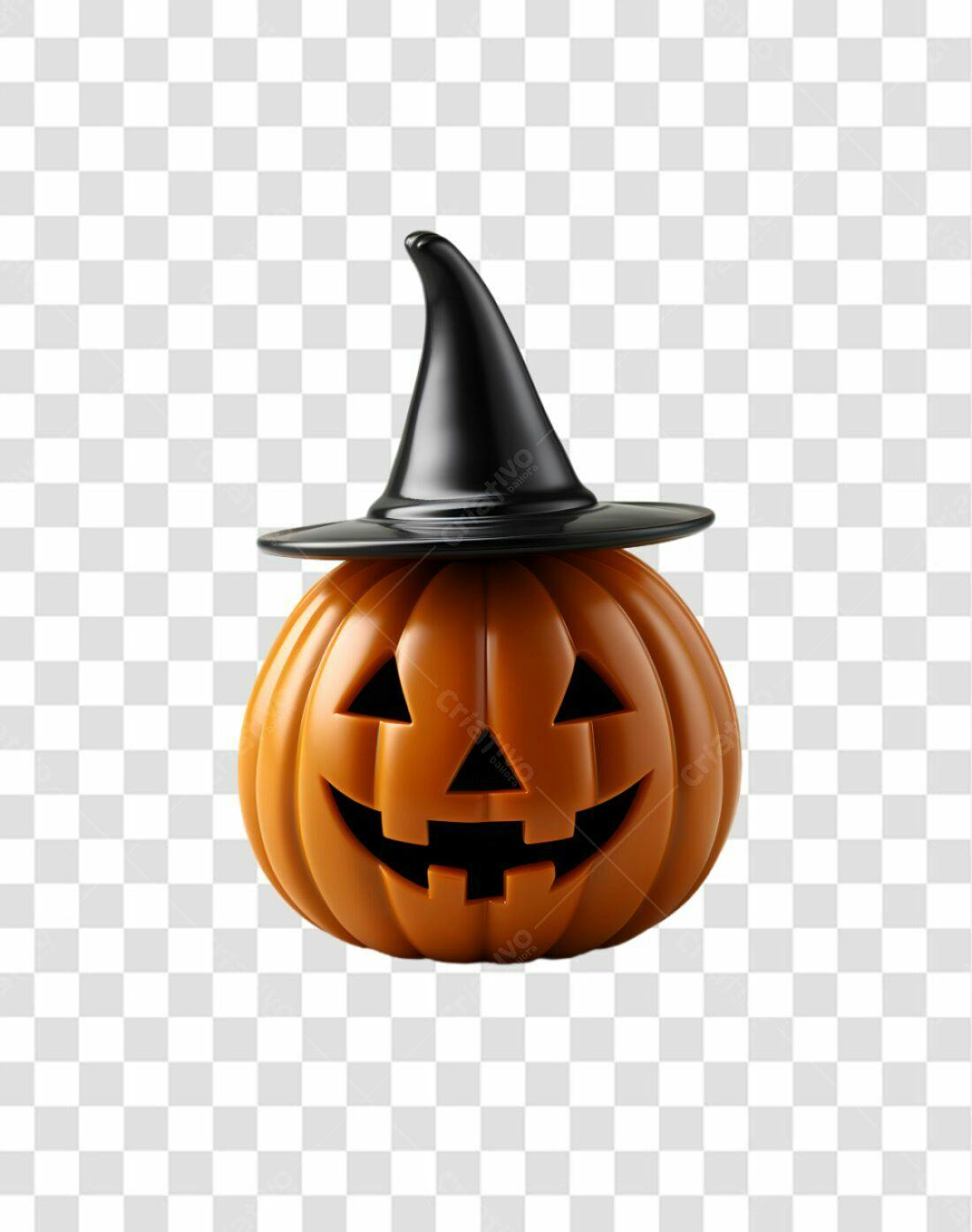 Icone Abóbora Halloween PNG com fundo transparente