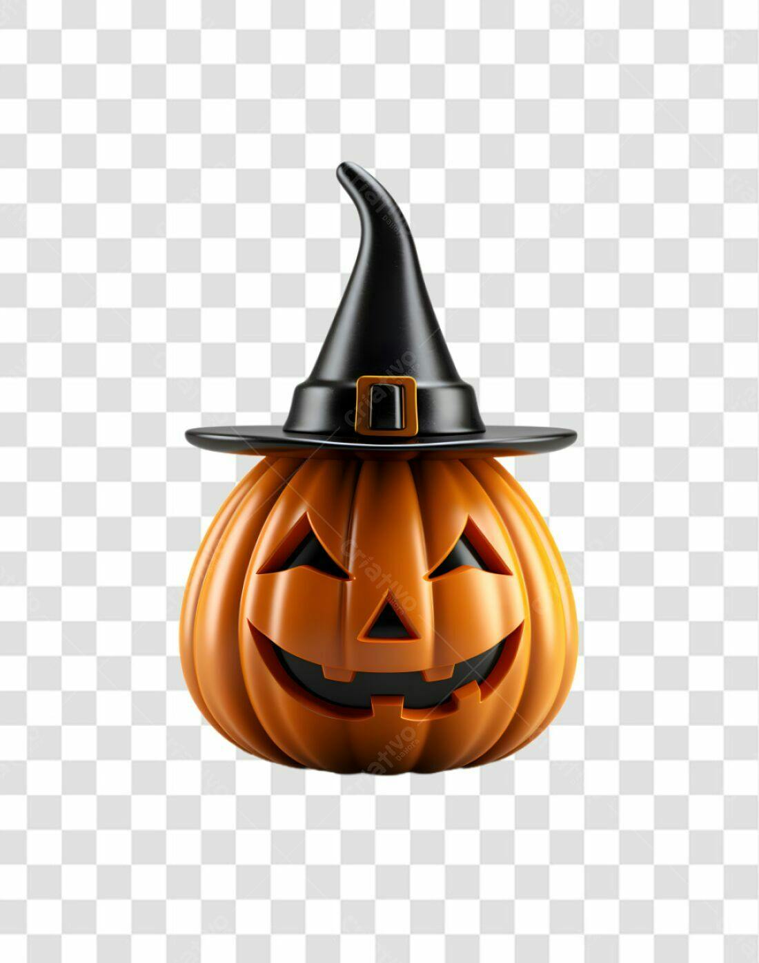 Icone Abóbora Halloween PNG com fundo transparente