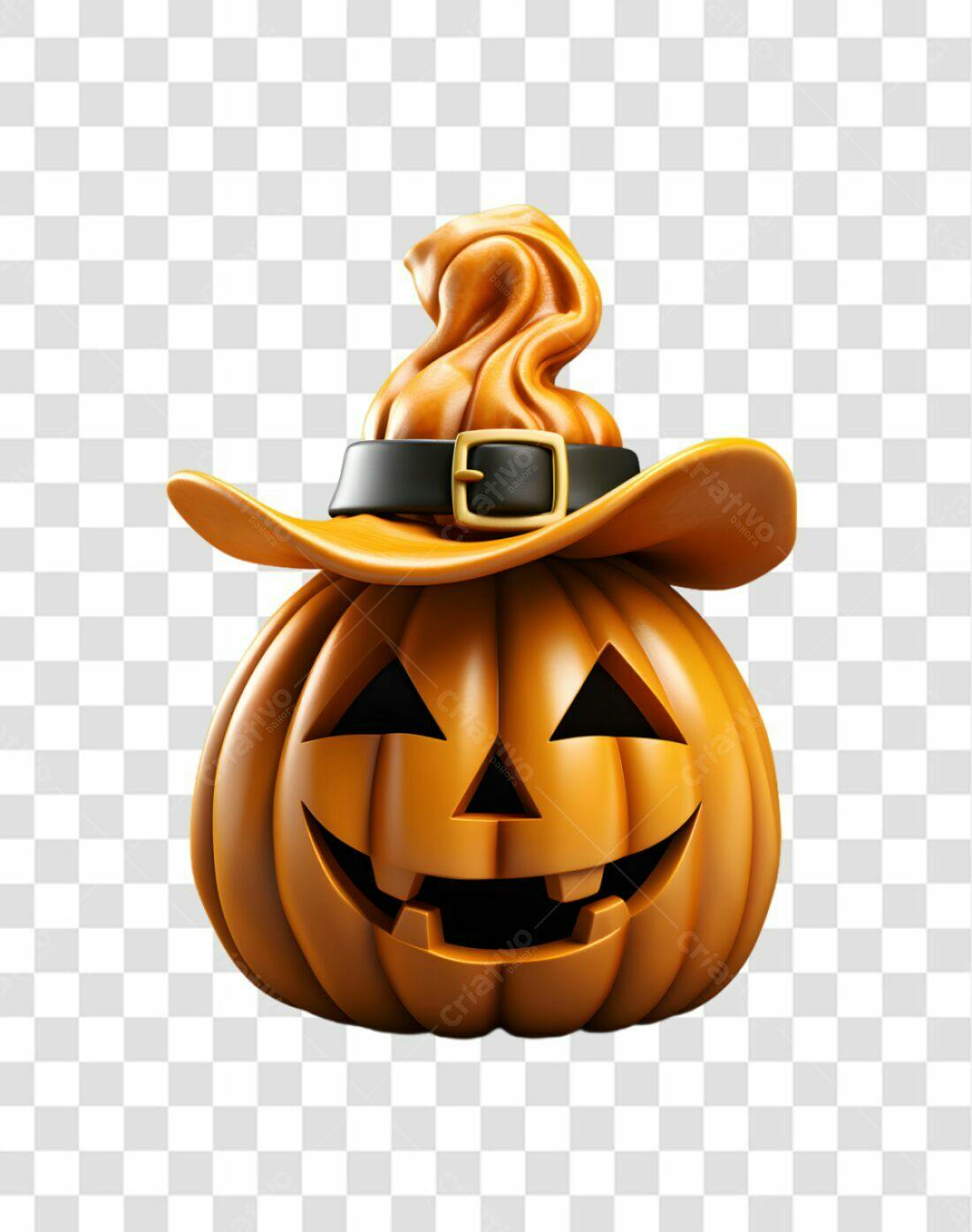Icone Abóbora Halloween PNG com fundo transparente
