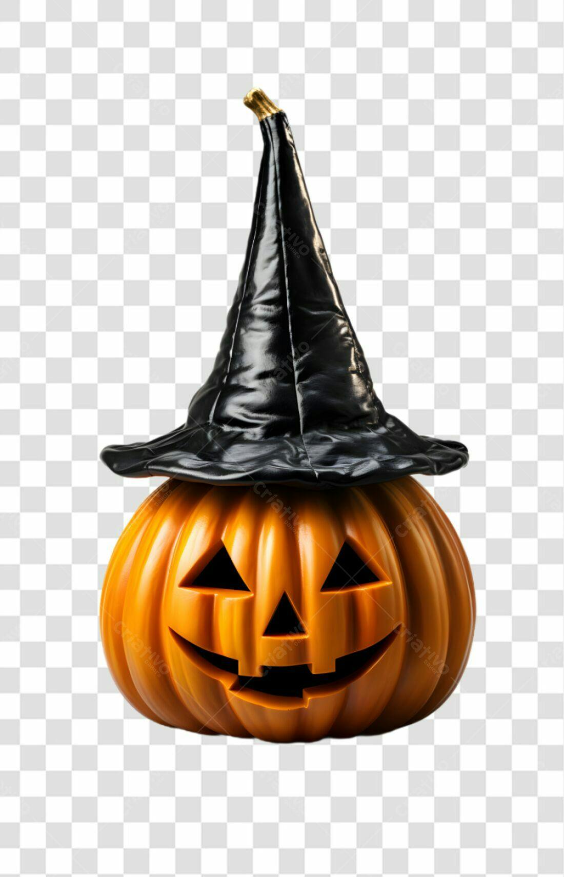 Icone Abóbora Halloween PNG com fundo transparente