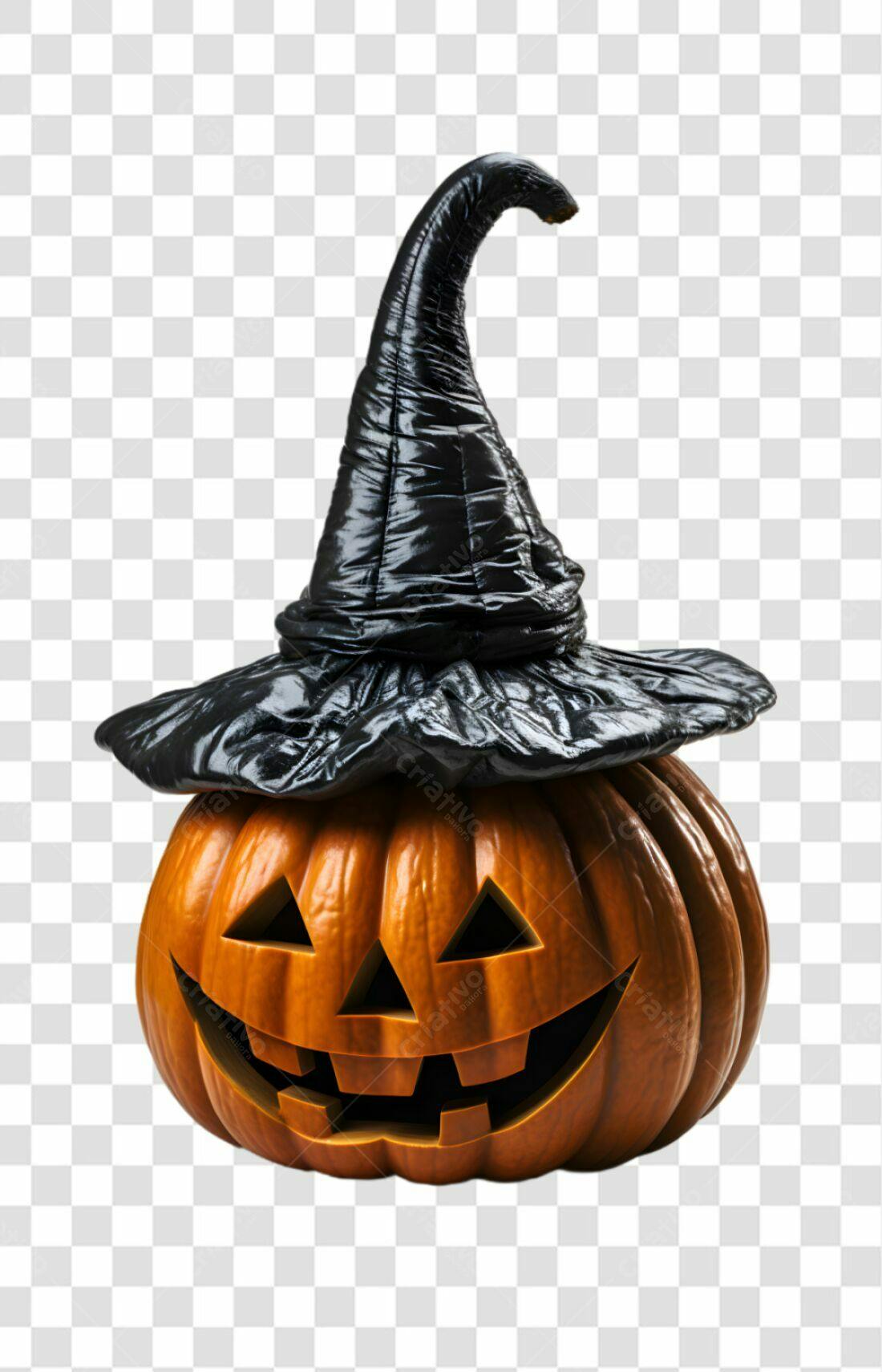Icone Abóbora Halloween PNG com fundo transparente