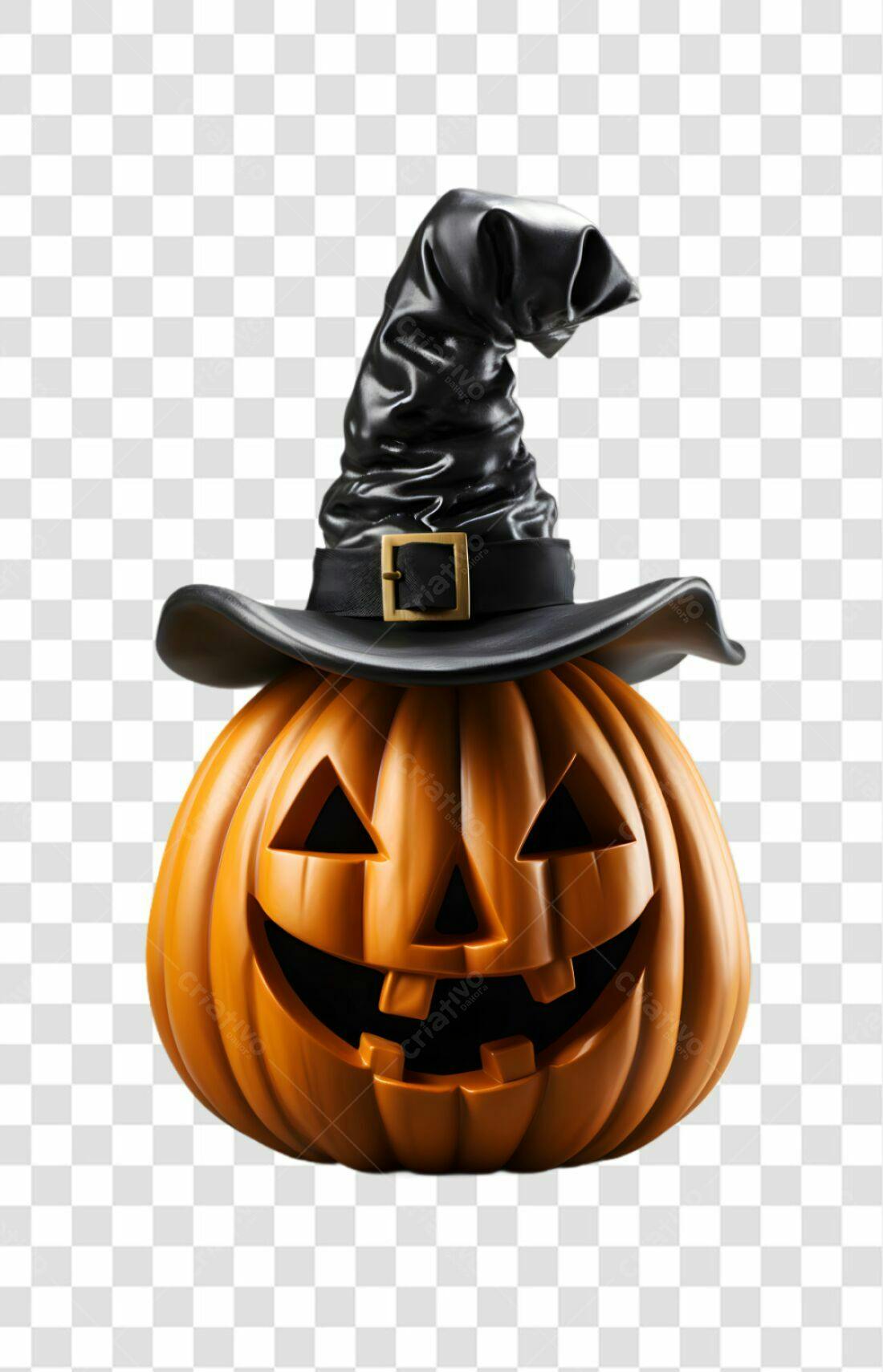 Icone Abóbora de Halloween PNG com fundo transparente