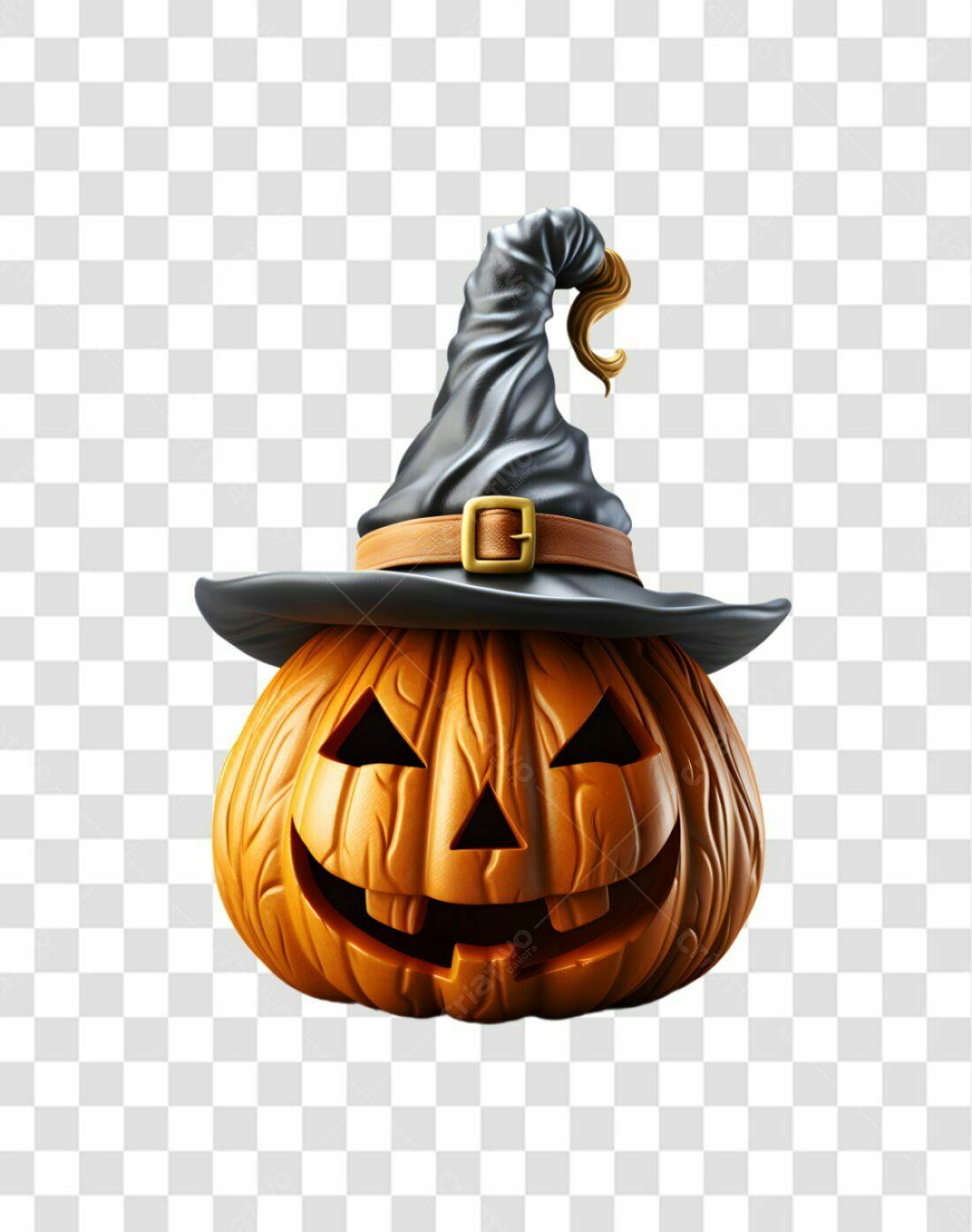 Icone Abóbora Halloween PNG com fundo transparente