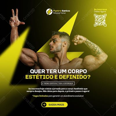 Coleção Personal Trainer Quer Ter Um Corpo Definido?