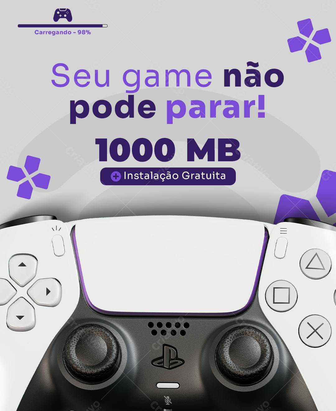 Banner para Game PSD Editável