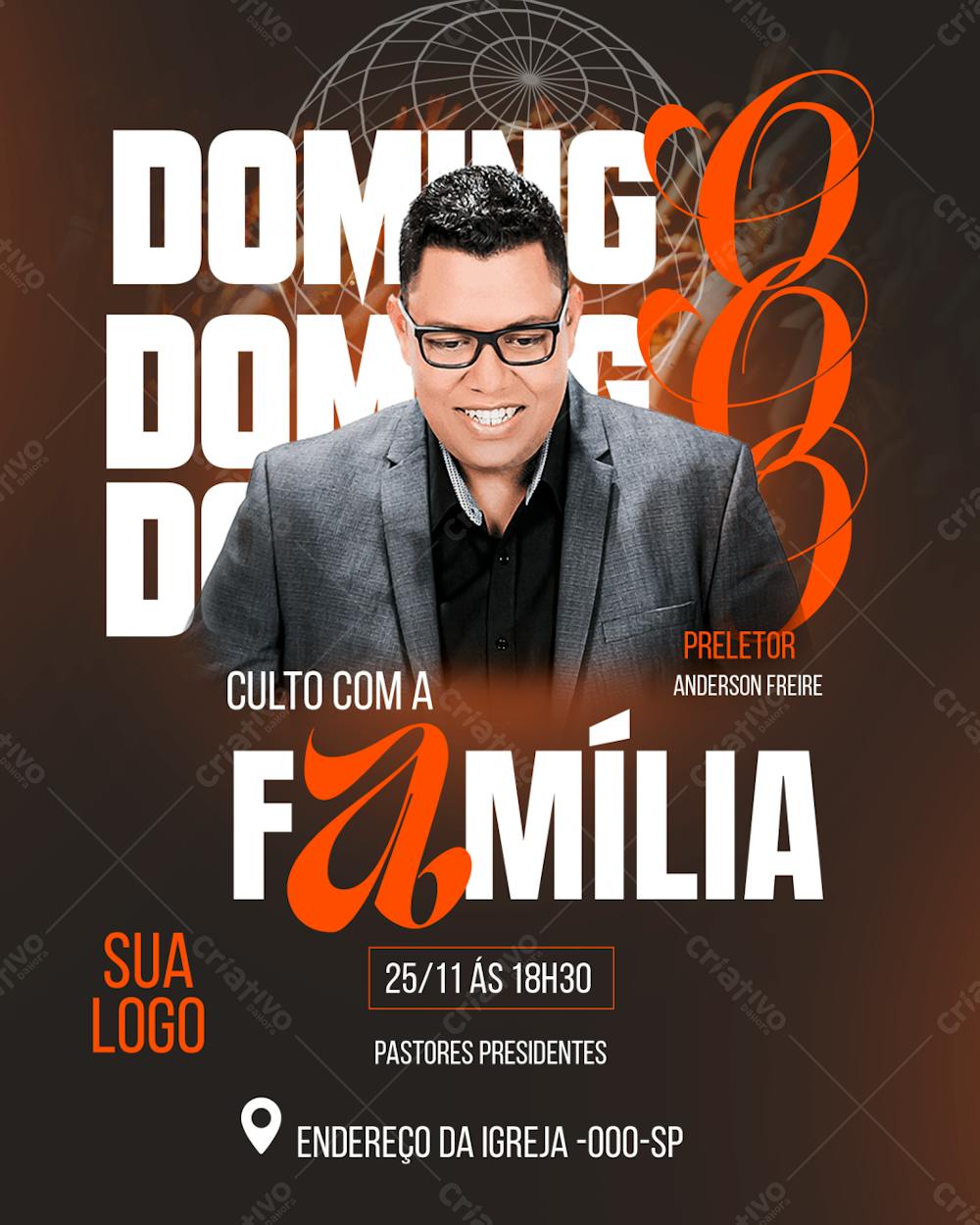 Domingo Culto Com A Família 