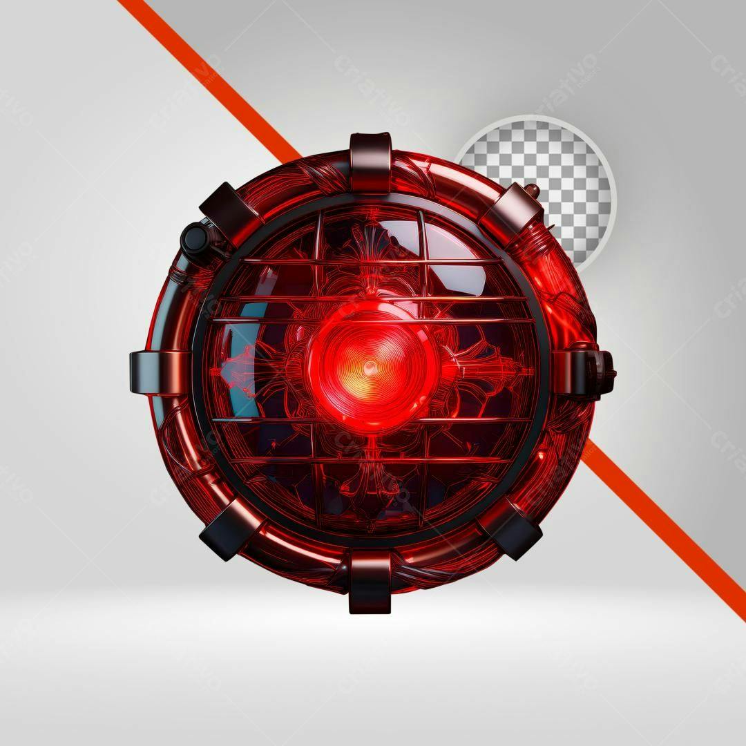 Icone Tecnologia Vermelho PNG com fundo transparente