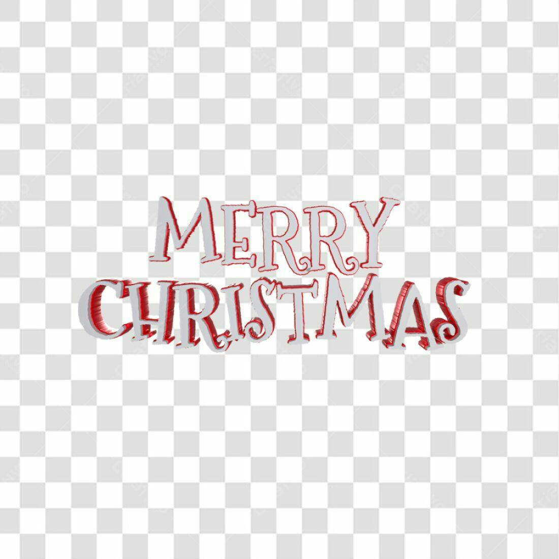 Icone Natal Merry Christmas PNG com fundo transparente